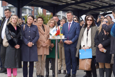 9 April 2025 Çorlu Small-Scale Energy Transformation Grant Project – Carport-Type Solar Power Plant Completion Ceremony / 1