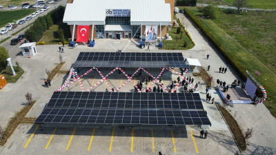 9 April 2025 Çorlu Small-Scale Energy Transformation Grant Project – Carport-Type Solar Power Plant Completion Ceremony / 3