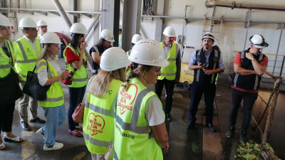Istanbul Metropolitan Municipality Biomethanization Facility Site Visit 21st of August 2023 / 18