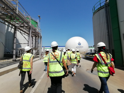 Istanbul Metropolitan Municipality Biomethanization Facility Site Visit 21st of August 2023 / 22